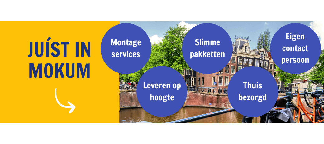 Juist in Mokum - De Bouwmarktshop.nl levert in hartje Amsterdam